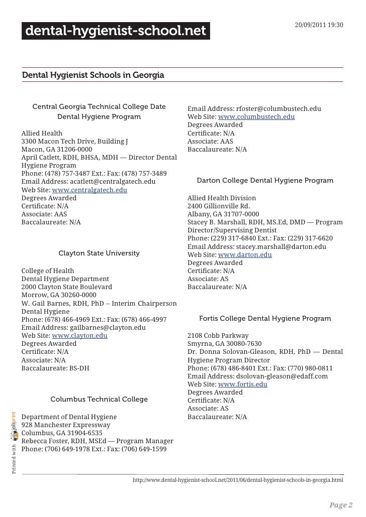 dental-hygienist-schools-in-georgia