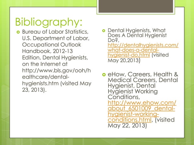 Dental Hygienists Pptx