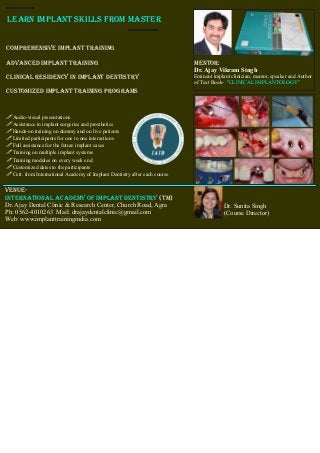 Dental implant courses