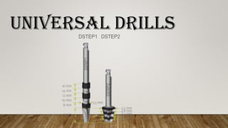 UNIVERSAL DRILLS
 