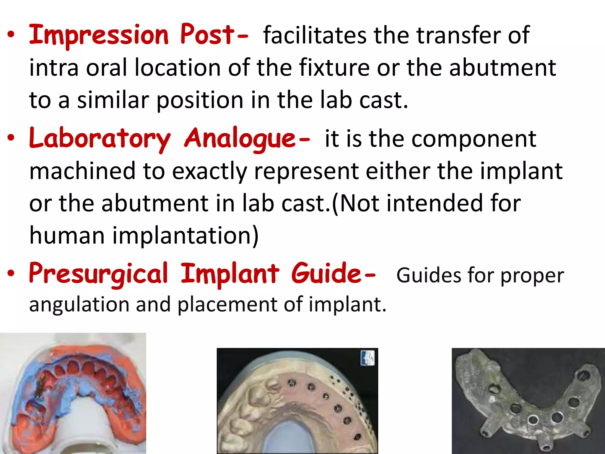 Dental implants | PPTX