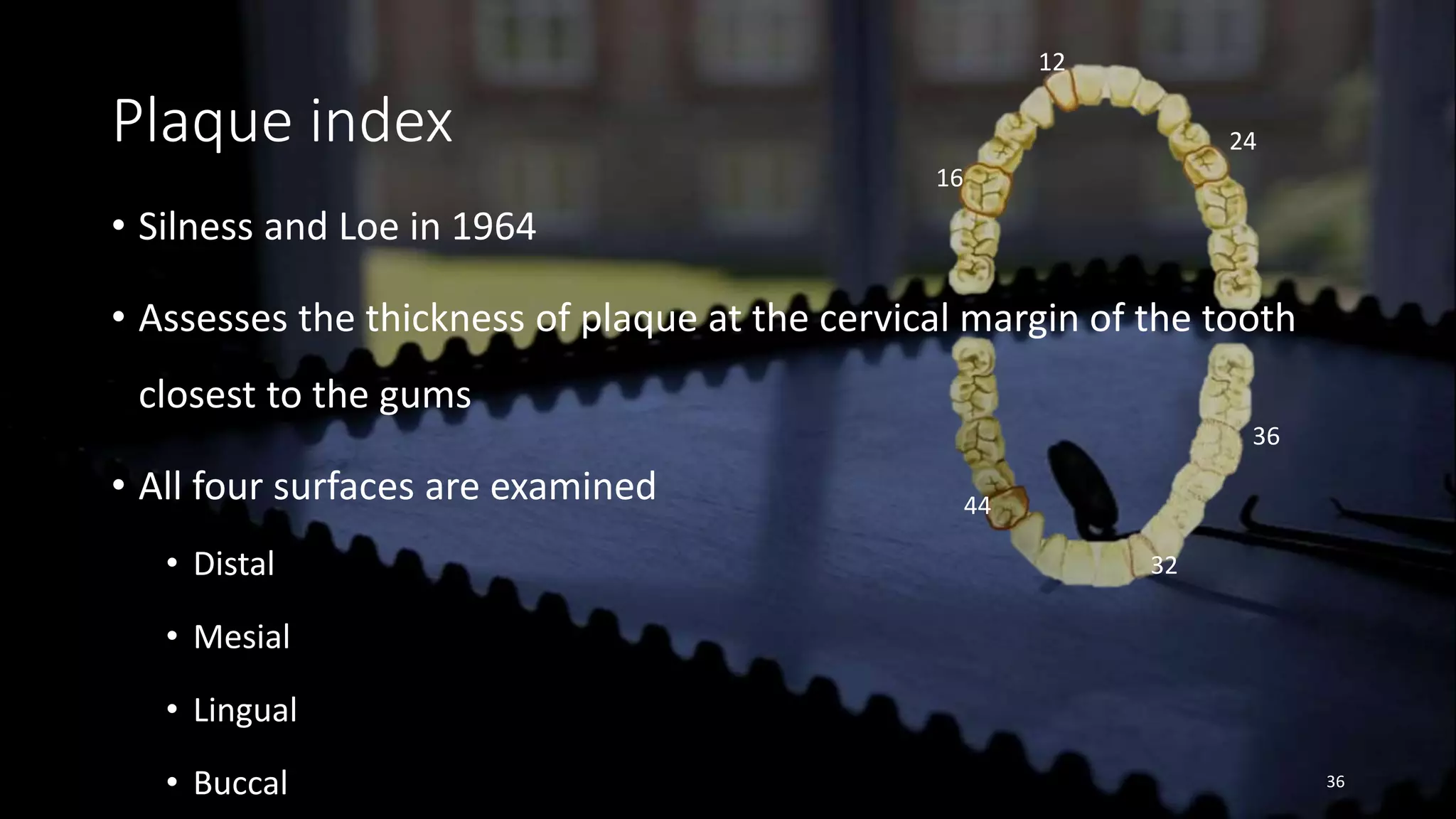 Dental indices | PPTX