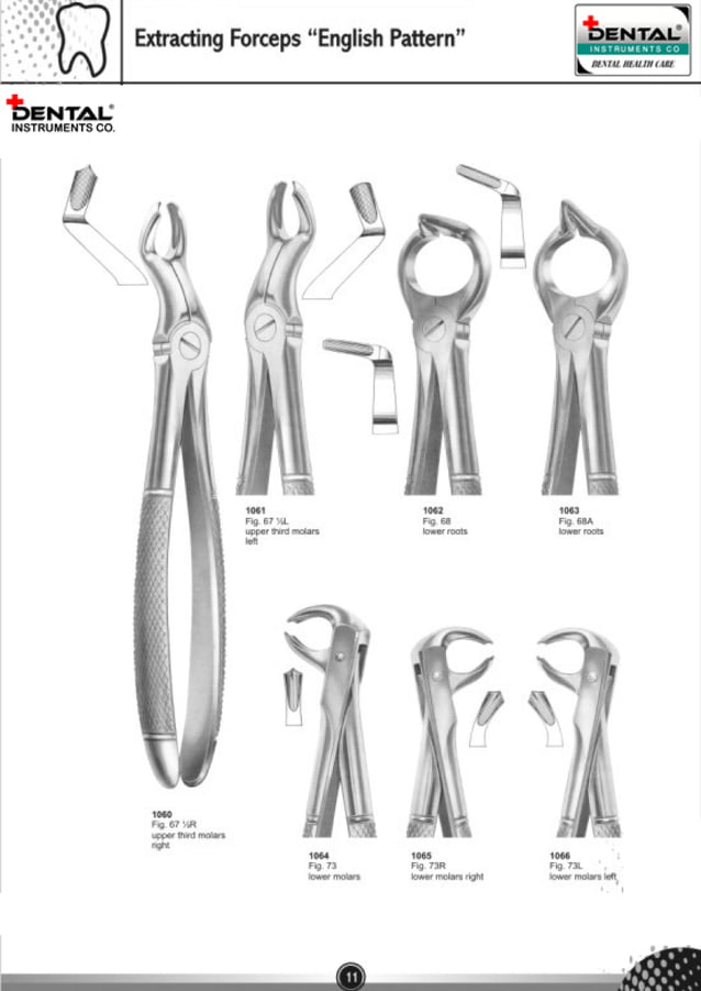 Dental instruments catalog PDF