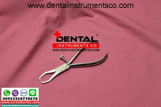 Dental instruments supply company