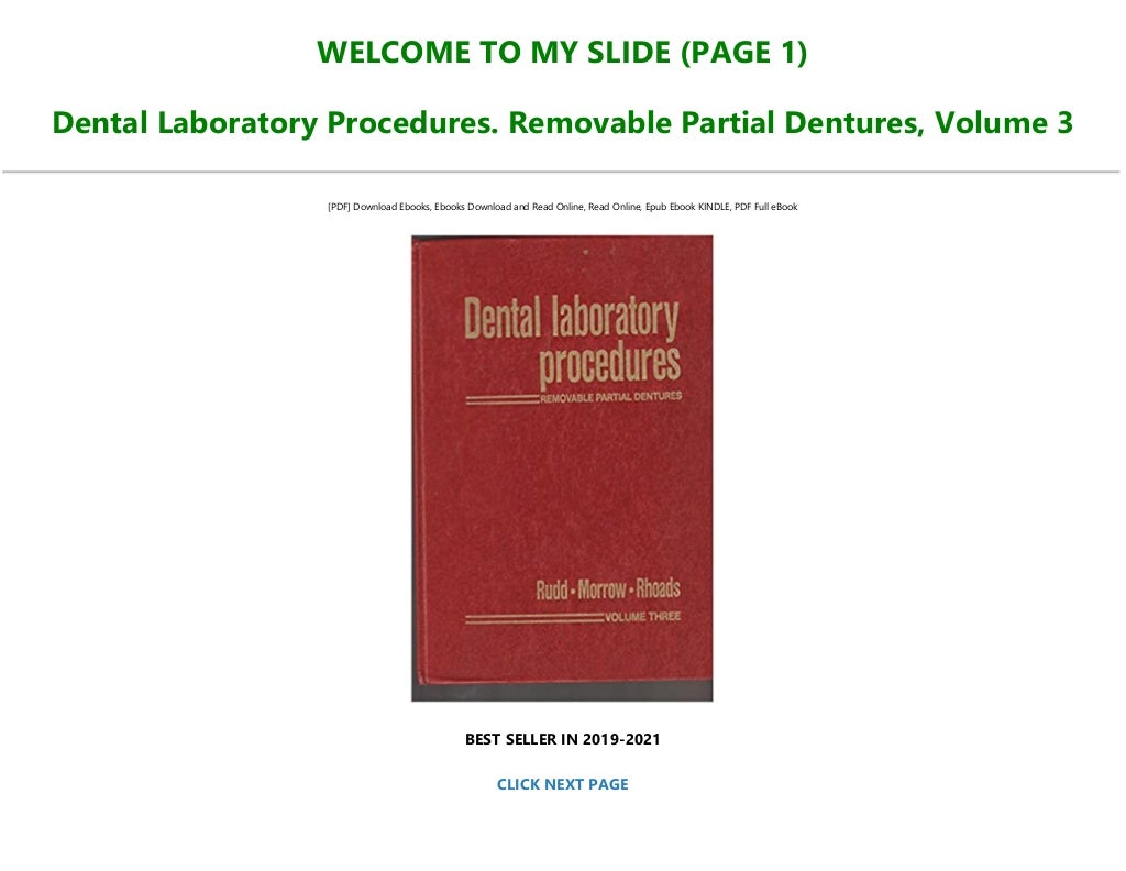 >Free Download Dental Laboratory Procedures. Removable Partial