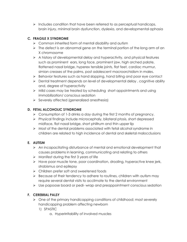 Dental management of handicapped children PDF