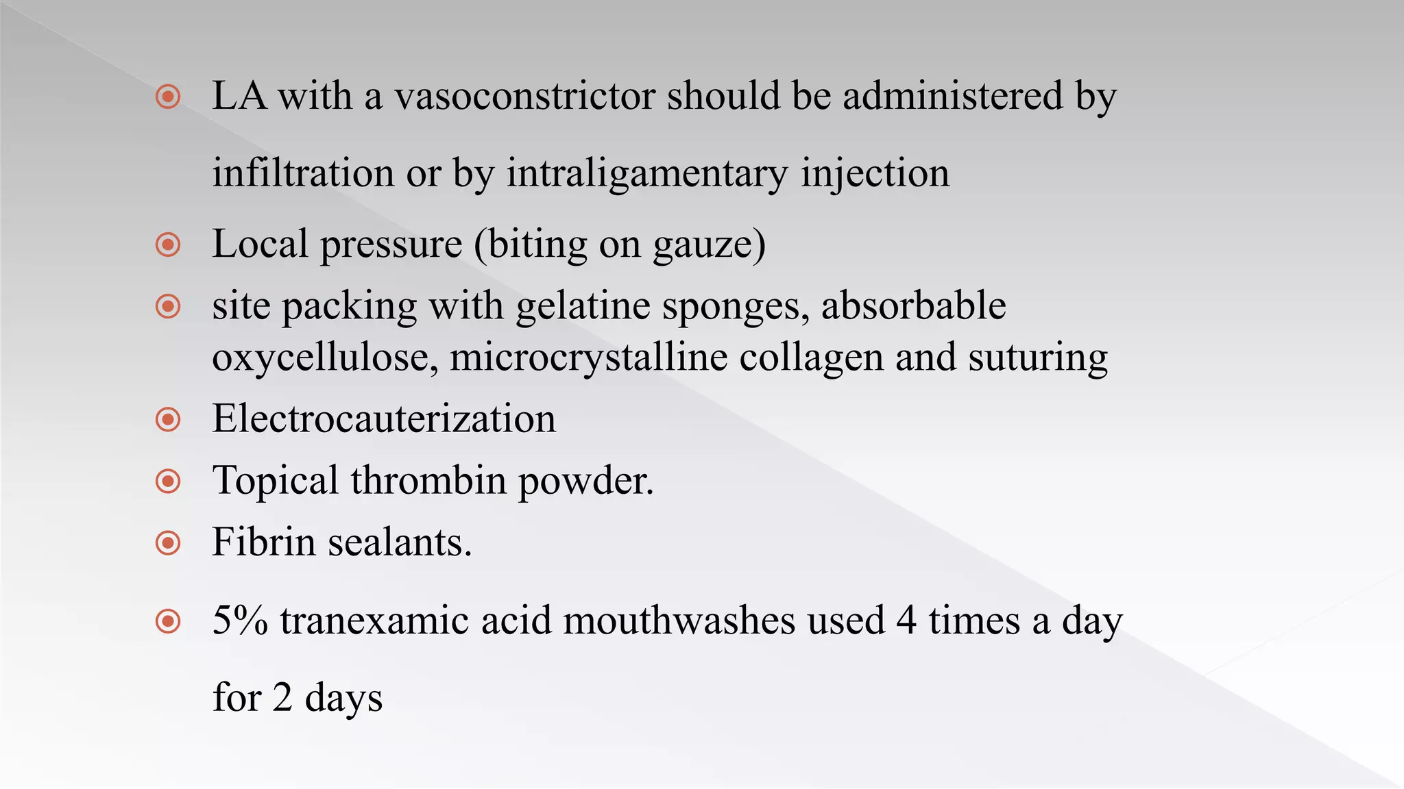 Dental management of Patients taking oral anti-coagulants and Aspirin ...