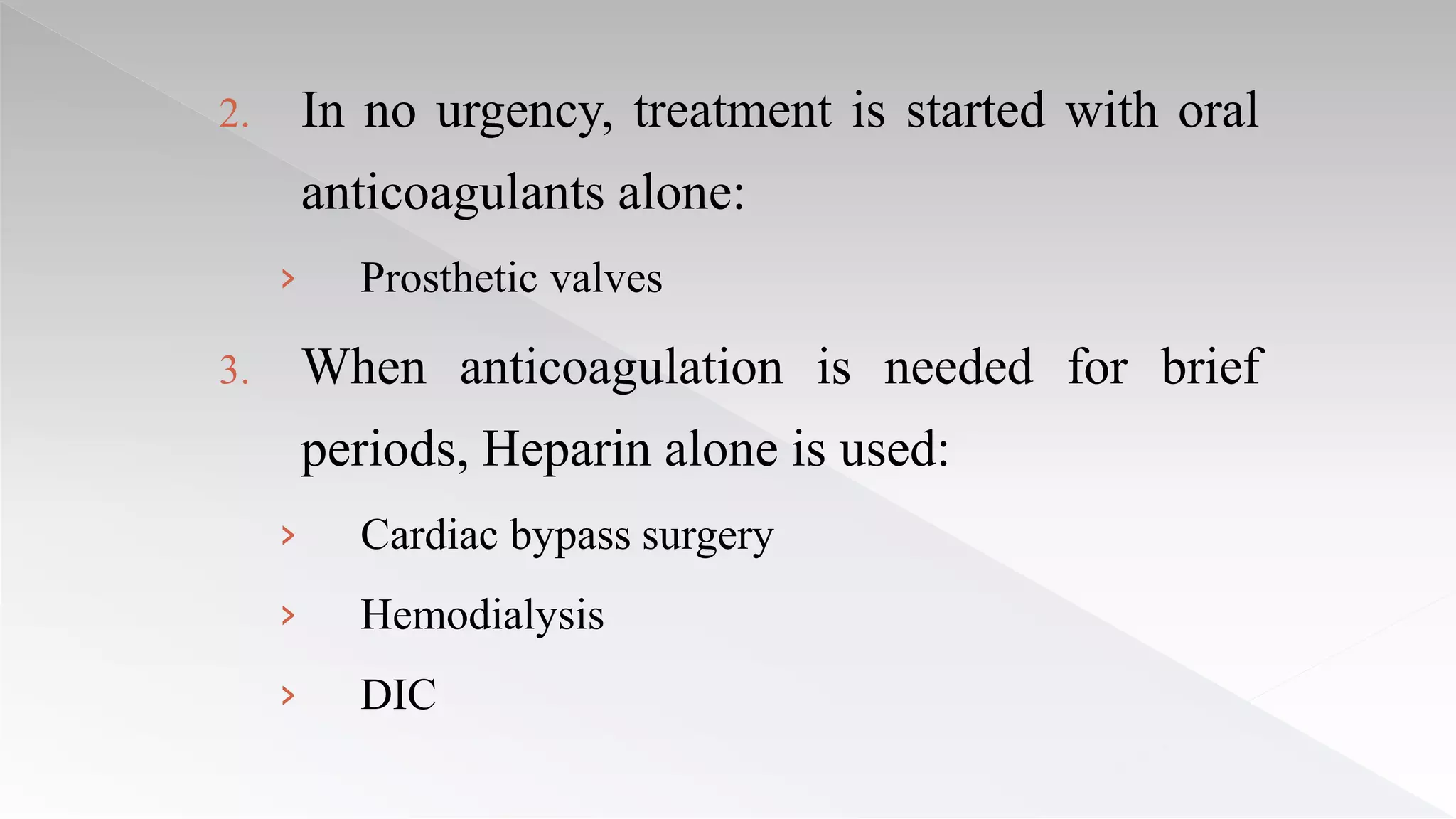 Dental management of Patients taking oral anti-coagulants and Aspirin ...