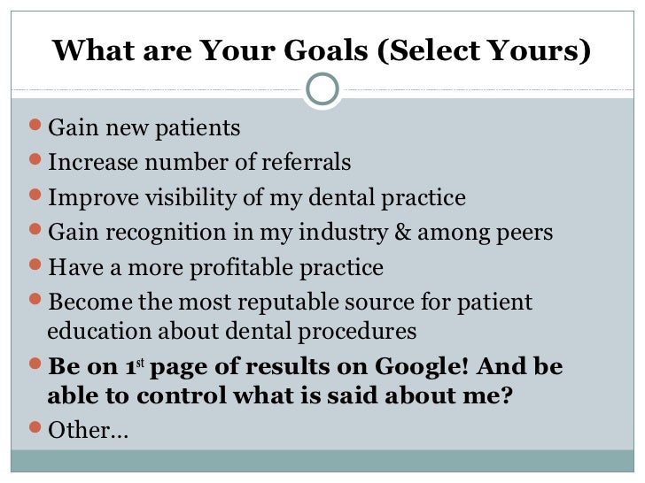 Dental Marketing 4 Case Studies on Dental Practice Marketing