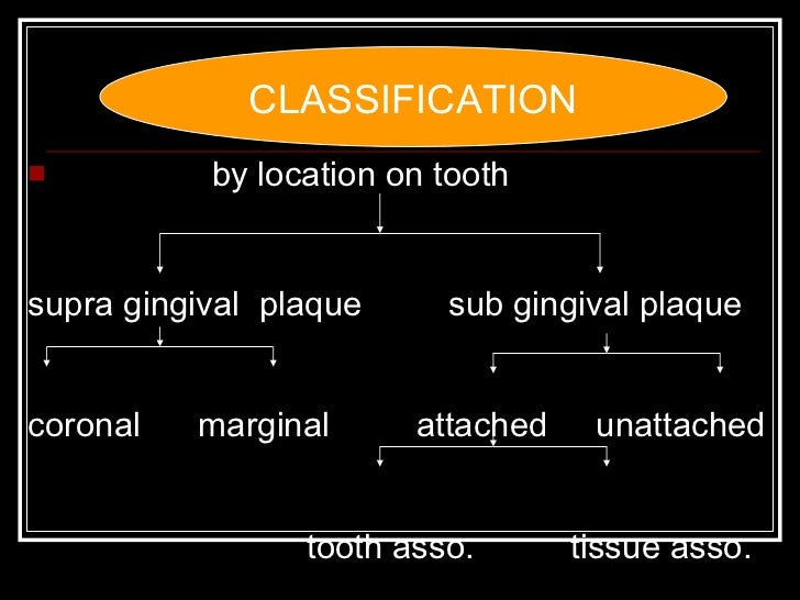 Dental plaque