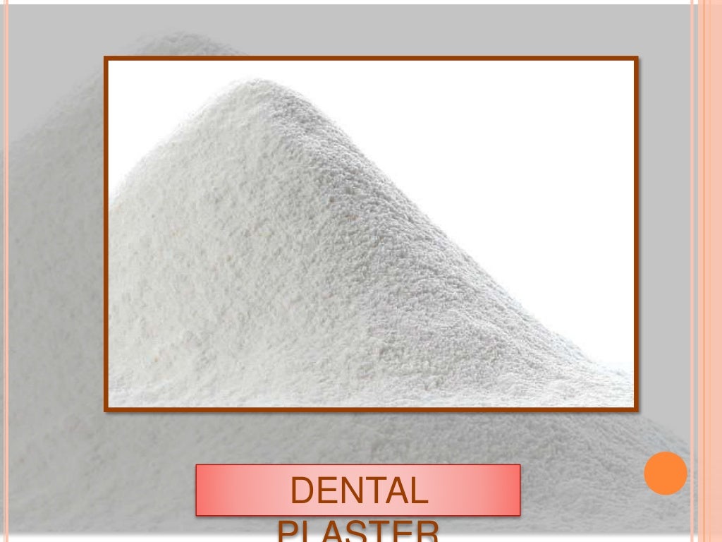 DENTAL PLASTER