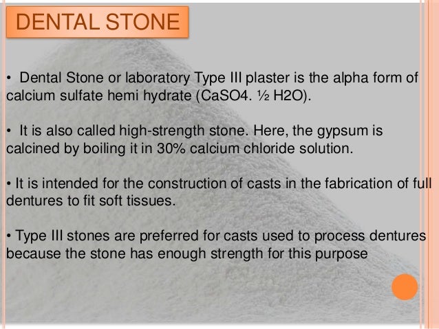 Dental Plaster