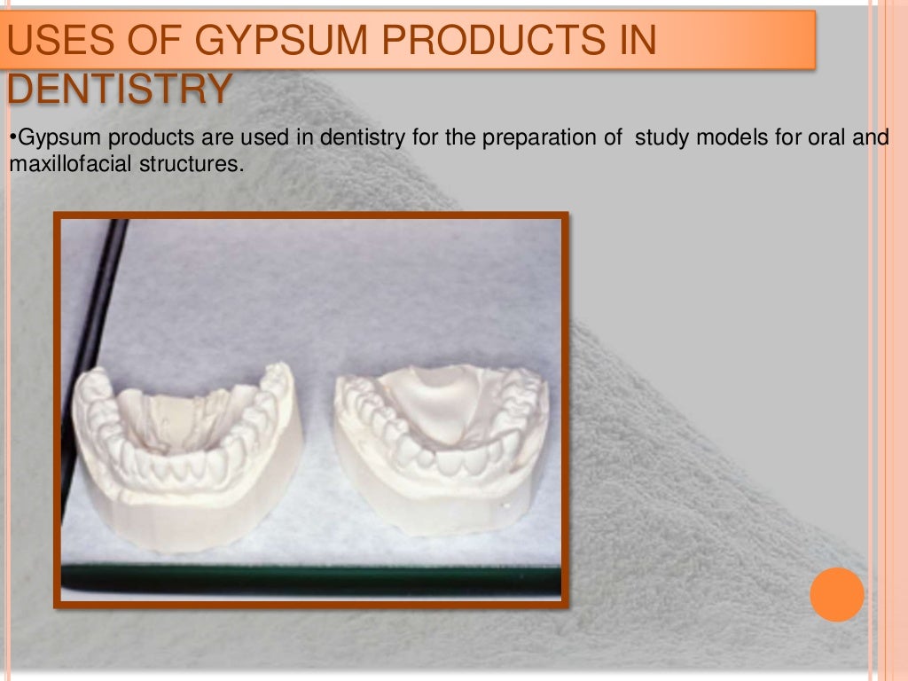 DENTAL PLASTER