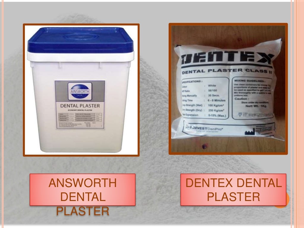 DENTAL PLASTER