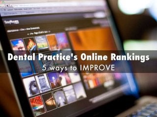 How Can a Dentist Rank Higher in Google?