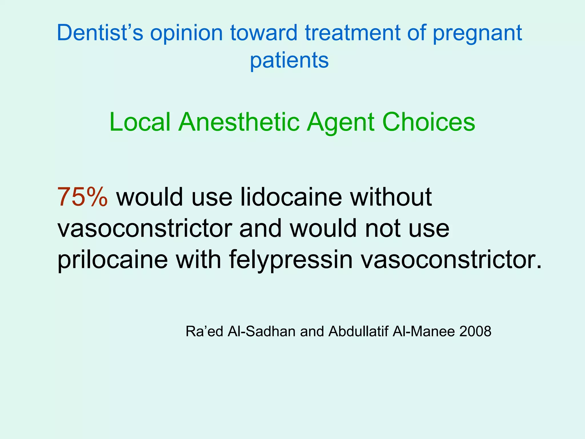 Dental pregnant 1  PPT