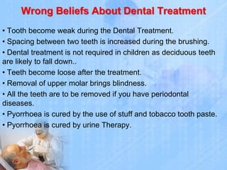 Dental problem and treatment Slide 30