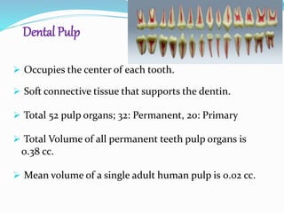 Dental pulp | PPTX