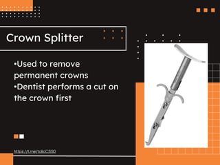 Dental Surgical Instruments.. info and more | PDF