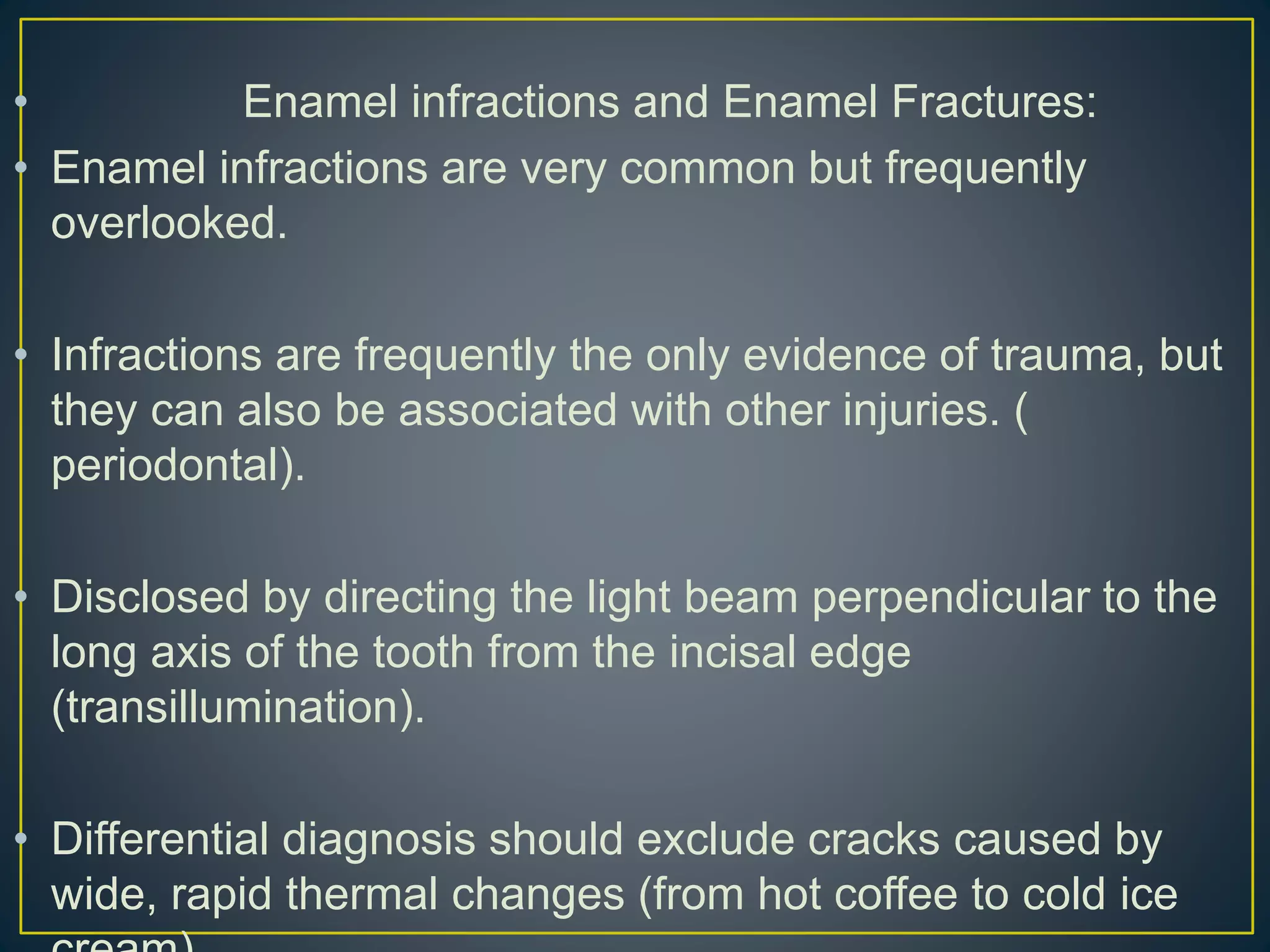 Dental Trauma to Permanent teeth | PPTX