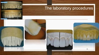 The laboratory procedures
30
 
