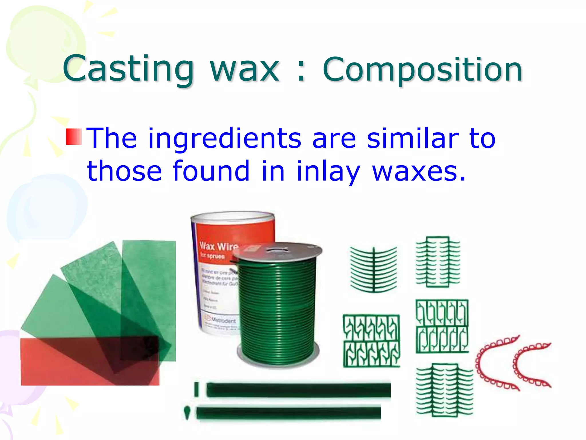 dental wax.ppt