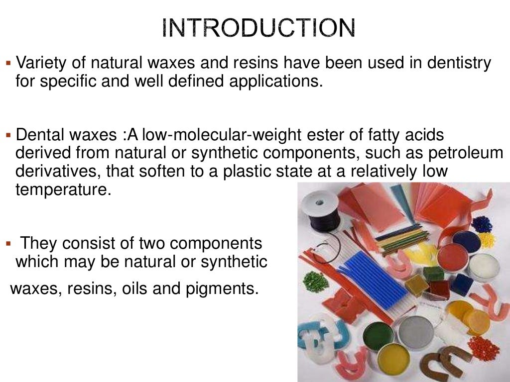 Dental waxes final ppt