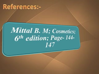 Dentifrices & “Formulation of Dentifrices”