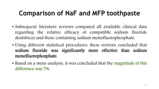 Mfp Toothpaste DENTIFRICES.ppt