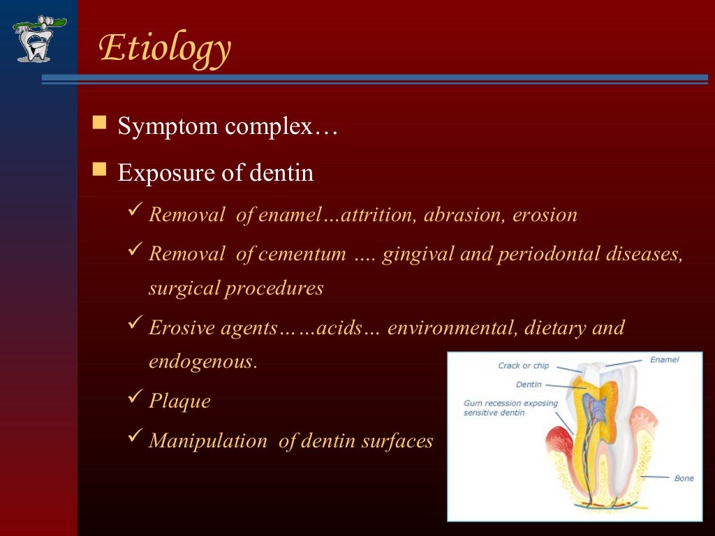 Dentinal hypersensitivity
