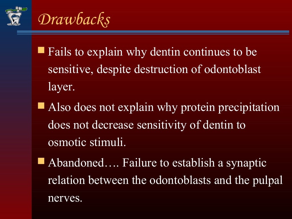 Dentinal hypersensitivity