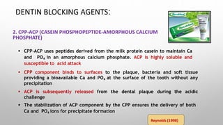 dentinal hypersensitivity[1] - Dithykumari.pptx