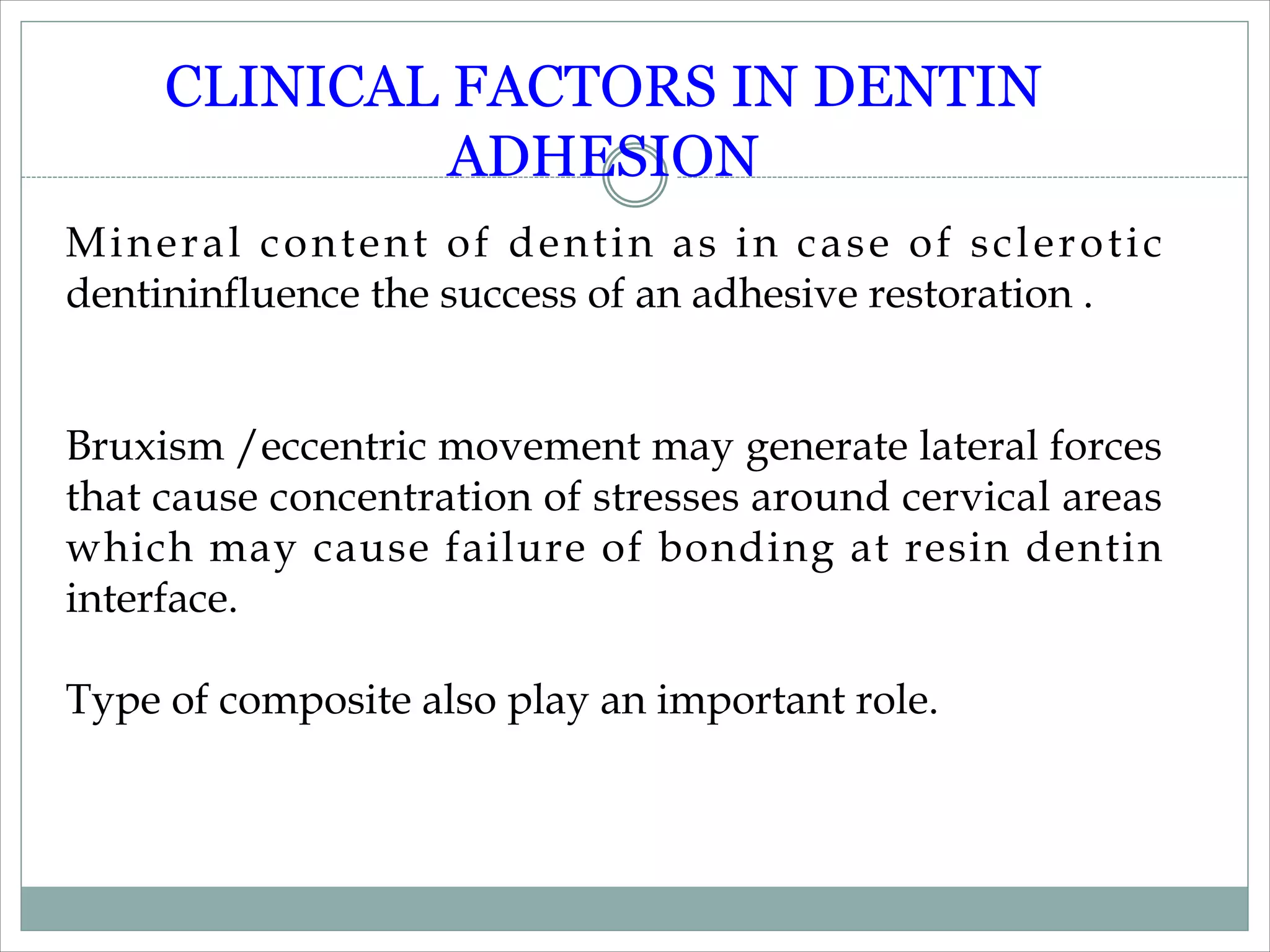 Dentin bonding agent