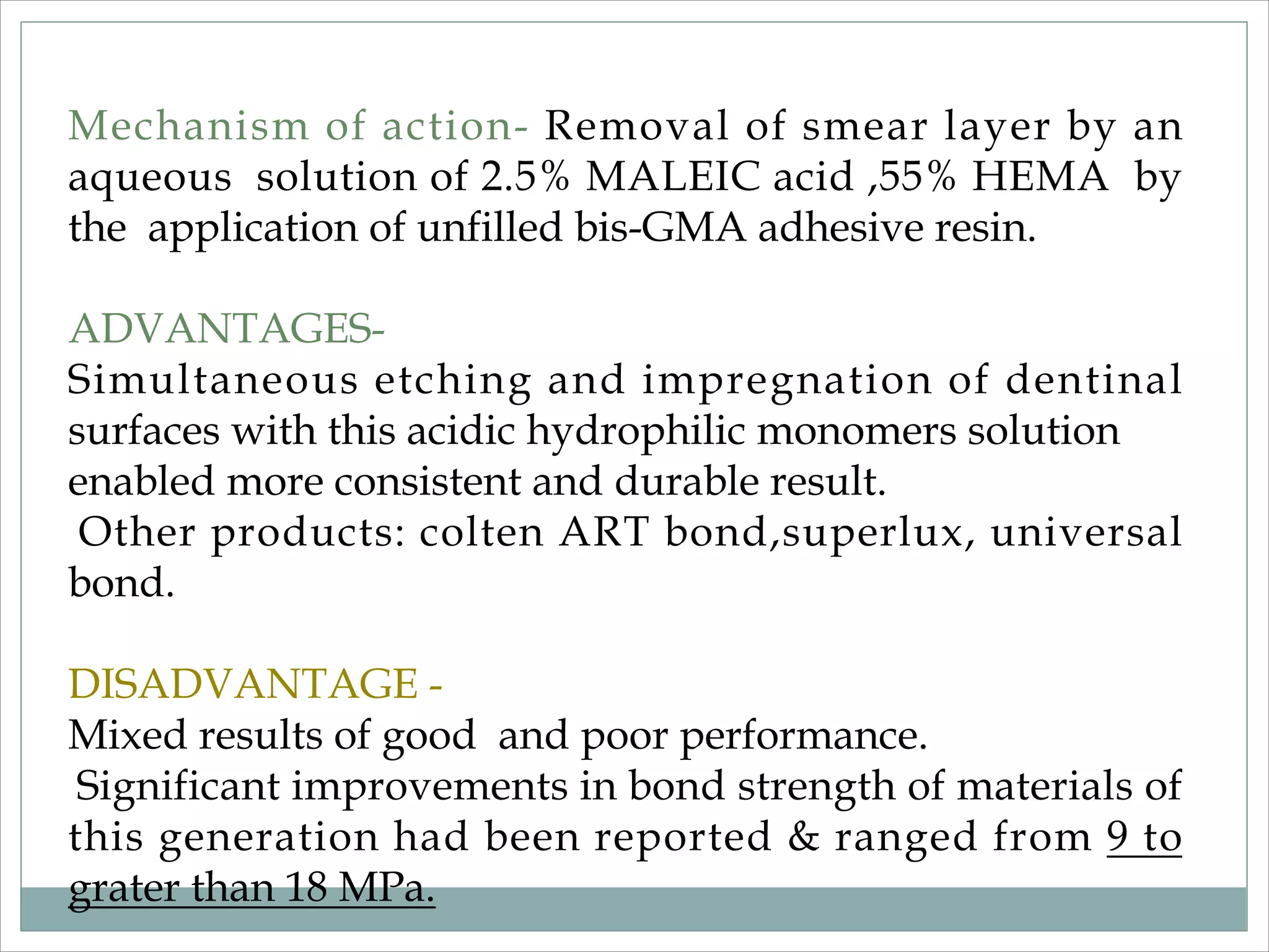 Dentin bonding agent