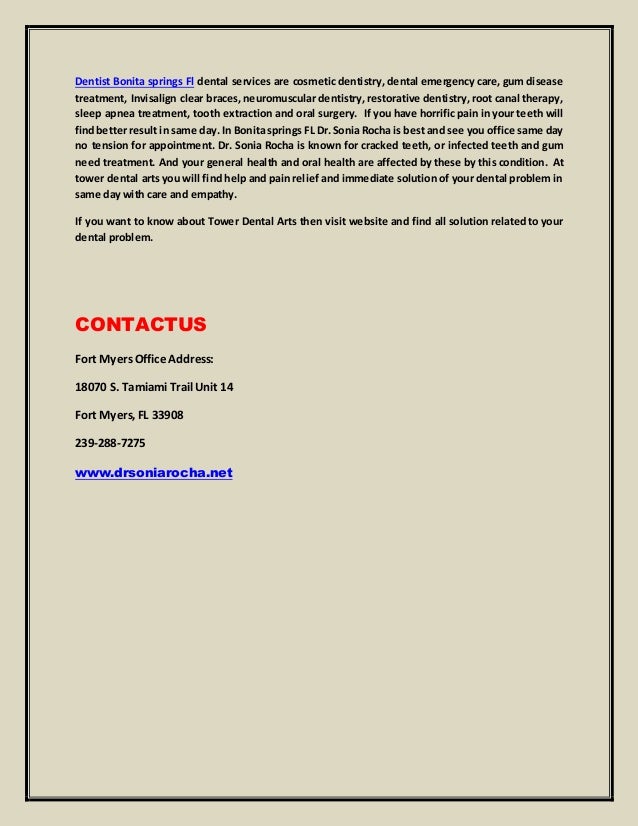 Dentist bonita springs fl