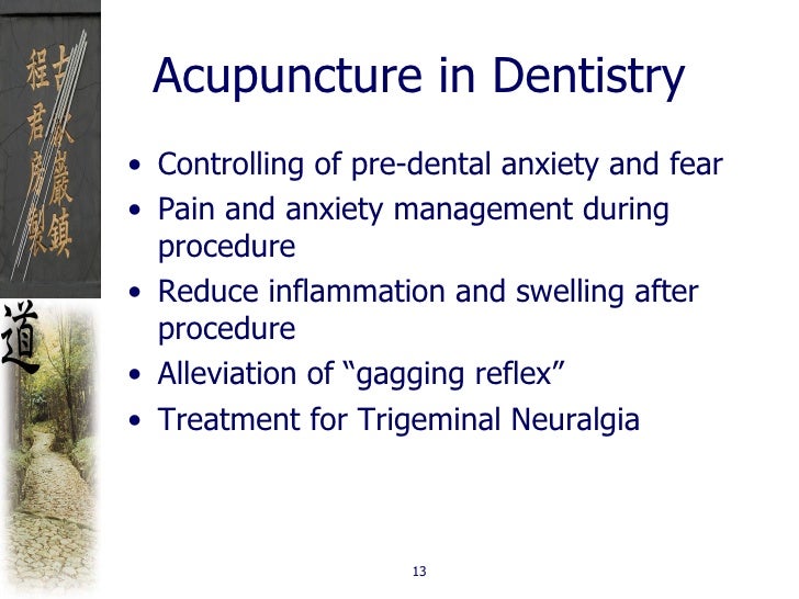 Dentistry And Acupuncture