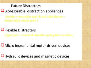 Dentoalveolar distraction cochi ida | PPT