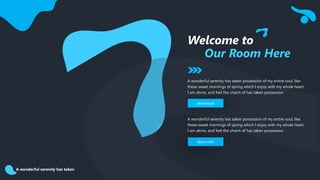 A wonderful serenity has taken
Welcome to
Our Room Here
A wonderful serenity has taken possession of my entire soul, like
these sweet mornings of spring which I enjoy with my whole heart.
I am alone, and feel the charm of has taken possession
A wonderful serenity has taken possession of my entire soul, like
these sweet mornings of spring which I enjoy with my whole heart.
I am alone, and feel the charm of has taken possession
download
More info
 