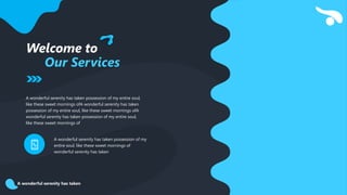 A wonderful serenity has taken
Welcome to
Our Services
A wonderful serenity has taken possession of my entire soul,
like these sweet mornings ofA wonderful serenity has taken
possession of my entire soul, like these sweet mornings ofA
wonderful serenity has taken possession of my entire soul,
like these sweet mornings of
A wonderful serenity has taken possession of my
entire soul, like these sweet mornings of
wonderful serenity has taken
 