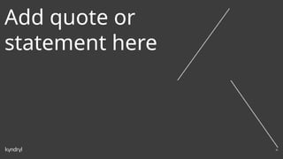 35
Add quote or
statement here
 