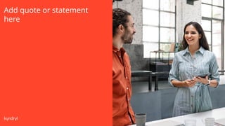 36
Add quote or statement
here
 