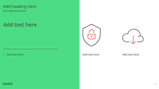 70
Add text here
Add heading here
Add subheading here
– Add text here Add text here Add text here
 