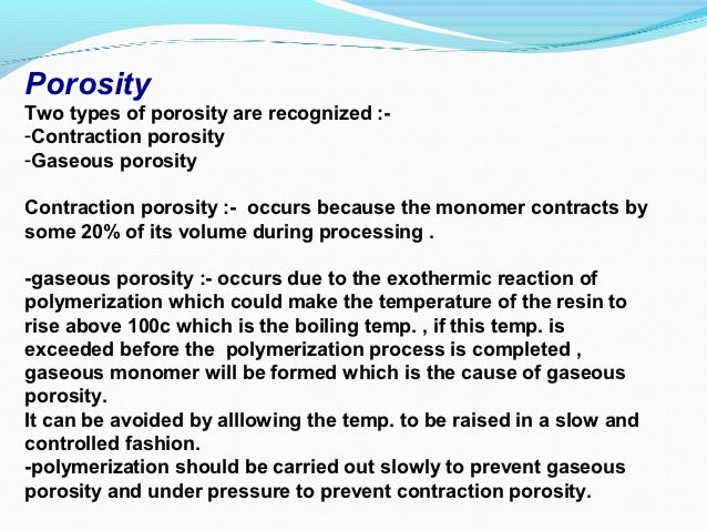 porosity materials