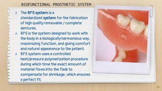 DENTURE BASE RESINS | PPTX