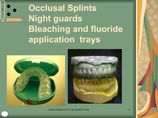 Comprehensive Overview of Prosthetic Resin Polymers in Dentistry | PPT