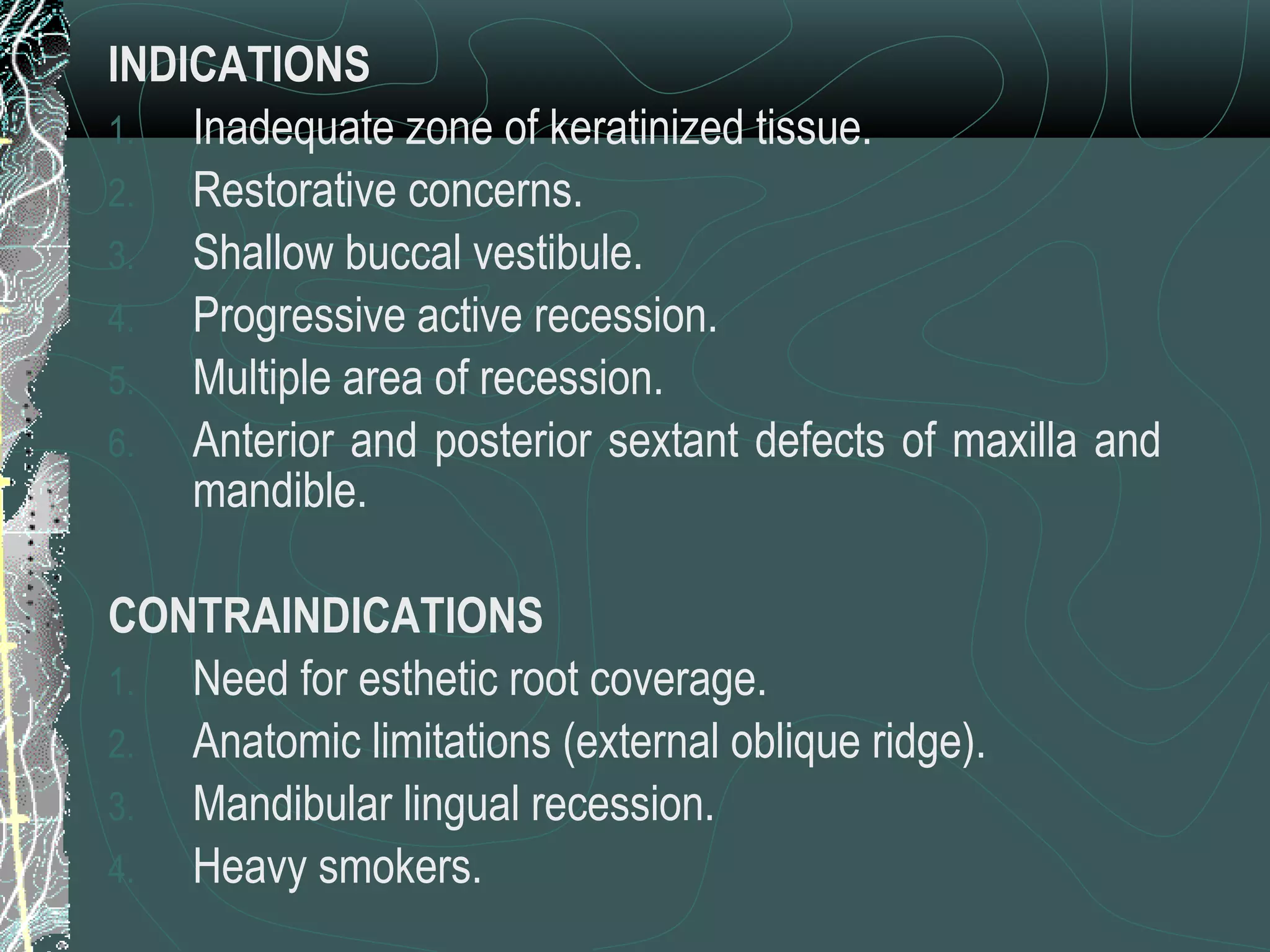 Denuded root coverage | PPT