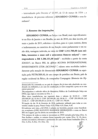 Denuncia eduardo cunha