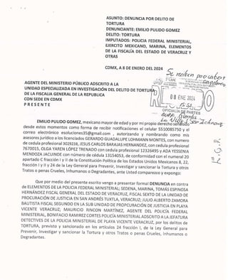 Denuncias vs Fiscalia veracruz caso itiel N.pdf