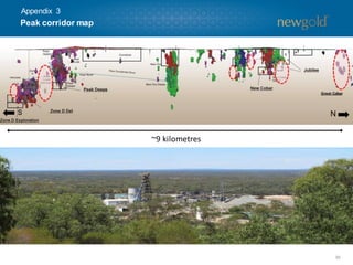 36
Great Cobar
~9 kilometres
Peak corridor map
Appendix 3
 