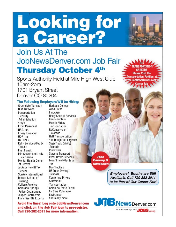 Career Flyer Template
